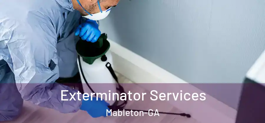 Exterminator Services Mableton-GA